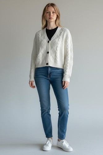 Ladies zara cardigan jumper - ex,