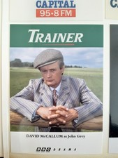 David McCallum Trainer Unsigned Cast Card Photo