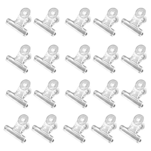 100pcs plastic bulldog clips - 100pcs,