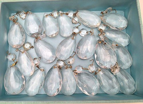 Chandelier crystal prisms - crystal,