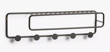 John Lewis Black Matte Shelf