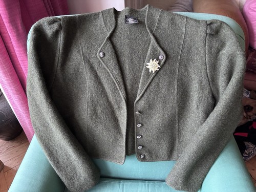 Vintage wool silber - wool,