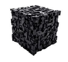 Replica Borg Cube First Contact Star Trek 3D Printed Display Collectors