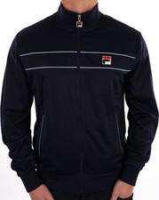 Fila Vintage Tris Track Top Navy