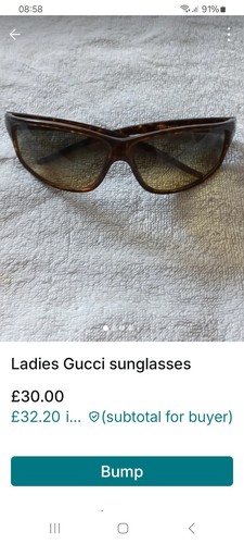 Gucci ladies sun glasses - ladies,