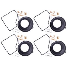 4Set Carburetor Repair Kit Diaphragm Fit For Honda VF500F Interceptor 1984-86 xg