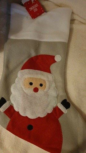Christmas santa stocking - santa,