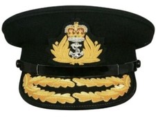 ROYAL NAVY ADMIRALS CAP, NAVAL