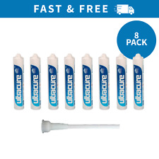 8x Ultracure Damp Proof Injection Cream 380ml + Extension Nozzle