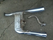 YAMAHA XV750 VIRAGO SILENCER EXHAUST PIPE X REG 1982