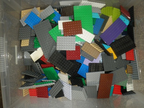Mixed lego plates bundle - x,