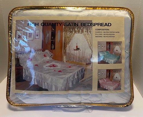 White satin queen - white,