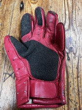 Leather target shooting glove