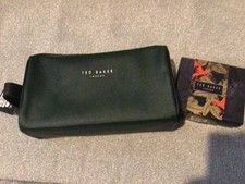Ted Baker Men’s Wash / Toiletry Bag with Toiletries & FREE GIFT - Free P&P BNWT