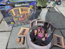 Vintage 1993 Playmates STAR TREK Next Generation Bridge Playset Set - boxed