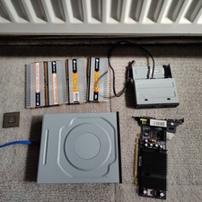 Retro PC Parts Intel Core 2 Quad Q9400 CPU, DDR2 RAM, Radeon HD6570 GPU, Drive