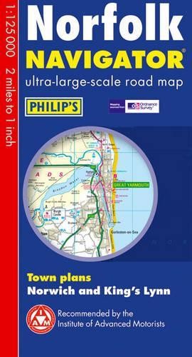 Norfolk navigator road map - norfolk,