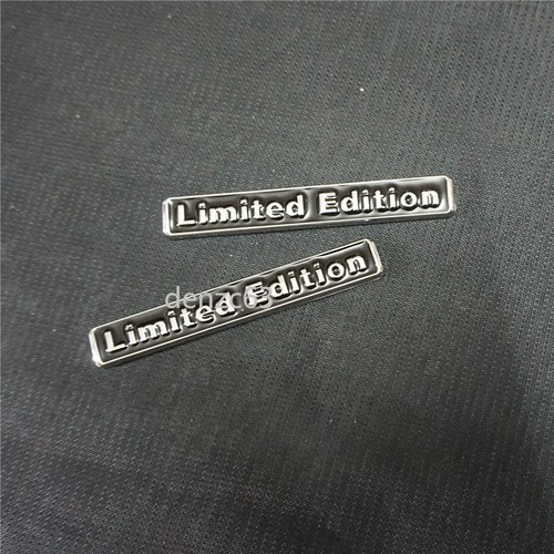 Silver chrome black - 2x, limited