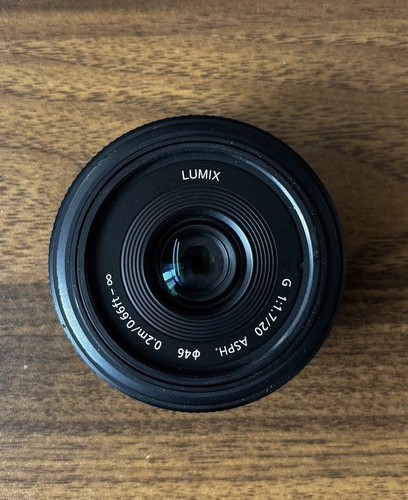 Panasonic lumix 20mm - lumix, f1.7