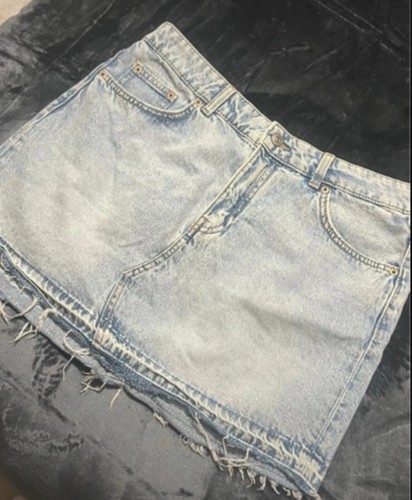 Denim skirt - denim,