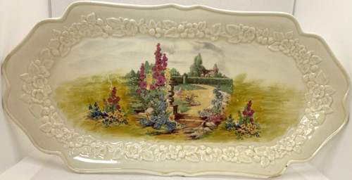 Crown ducal sandwich - sandwich, plate