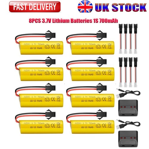 8pack 700mah 14500 - 700mah, 3.7v