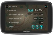 TomTom Truck Sat Nav GO Professional 520 Wifi with European Maps Black, 5 Inch