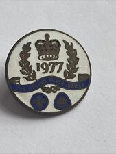 Girl Guide Metal Badge. 1977 Jubilee. 