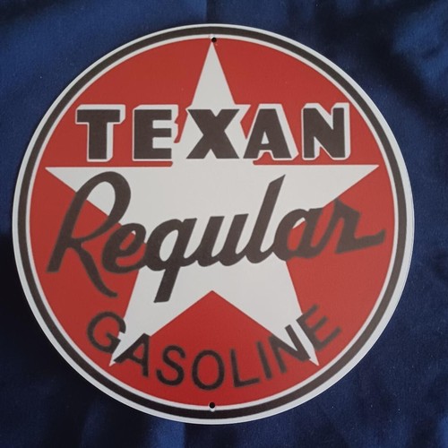 Round metal sign wall - round,