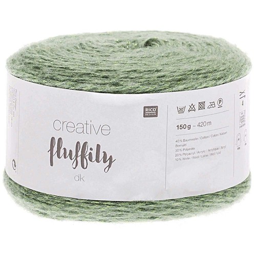 Fluffy sparkly double knit - sparkly,