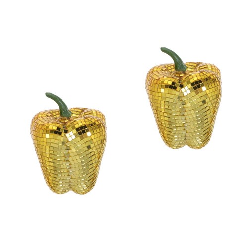 2pcs mirrored glass pepper - glass,