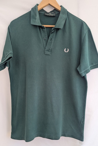 Fred perry green - plain, cotton
