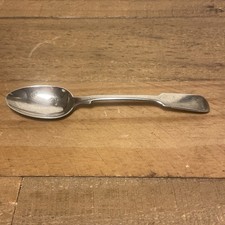 Sterling Silver Fiddle Shaped