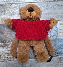 Laura Ashley Teddy Bear Backpack Rucksack Soft Toy Limited Edition Year 2000