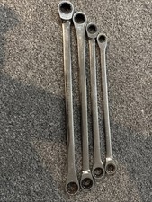 Snap On Blue Point Long Ratchet Spanners 4 Piece Set 12mm