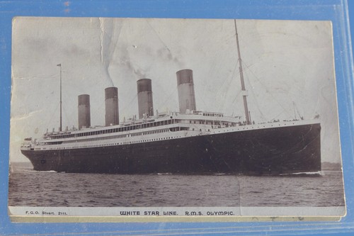 White star line rms - white,