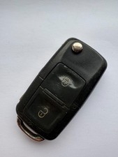 GENUINE SKODA FABIA OCTAVIA SUPERB RAPID 2 BUTTON REMOTE FLIP CAR KEY FOB