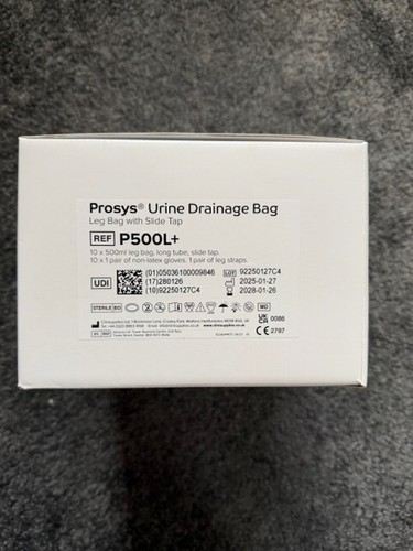 Prosys 500ml urine drainage - prosys,