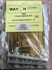 O GAUGE WAYOH  COACH BOGIE KIT