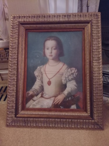 Beautifully framed old print - beautifully,