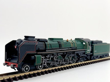 N Gauge Scale Steam Locomotive Train Model Railway Engine & Tender 