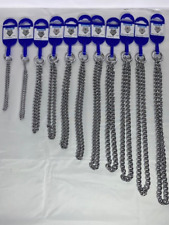 ANCOL DOG CHOKE CHAIN CHECK CHAIN FINE TO X HEAVY METAL SILVER STEEL 40CM - 80CM