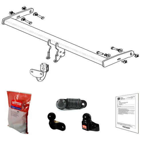 Witter towbar for volvo - volvo, v40