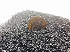 BLACK IRON SILICATE ABRASIVE SAND BLASTING MEDIA 25KG 0.7-1.7 SIZE GRIT BLASTPOT