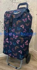X Large Shopping Trolley 47L & 57L LightWeight Strong Folding Cart Shopper Bag