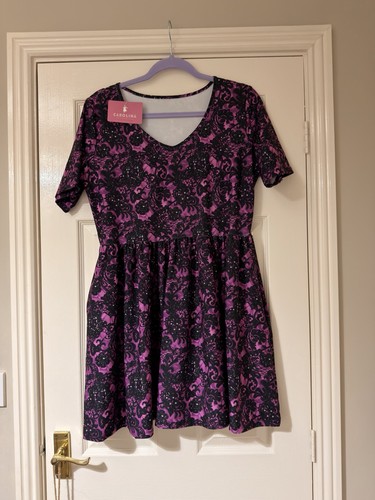 Carolina dress room purple - dress,