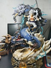 One Piece Anime Gear 5 Luffy vs Kaido Action Figure Toy Collection Statue Gifts