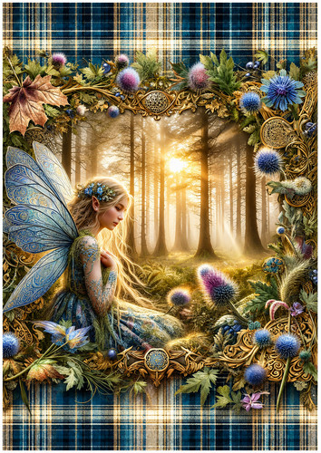 Celtic style fairy x - celtic,,