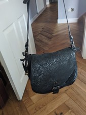 Whistles Black Soft Leather Shoulder Bag