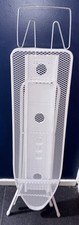 Unbranded White Ironing Board No Cover 130cm X 33cm & A Maximum Height Of 80cm